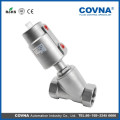top selling stainless steel spring return angle seat valve